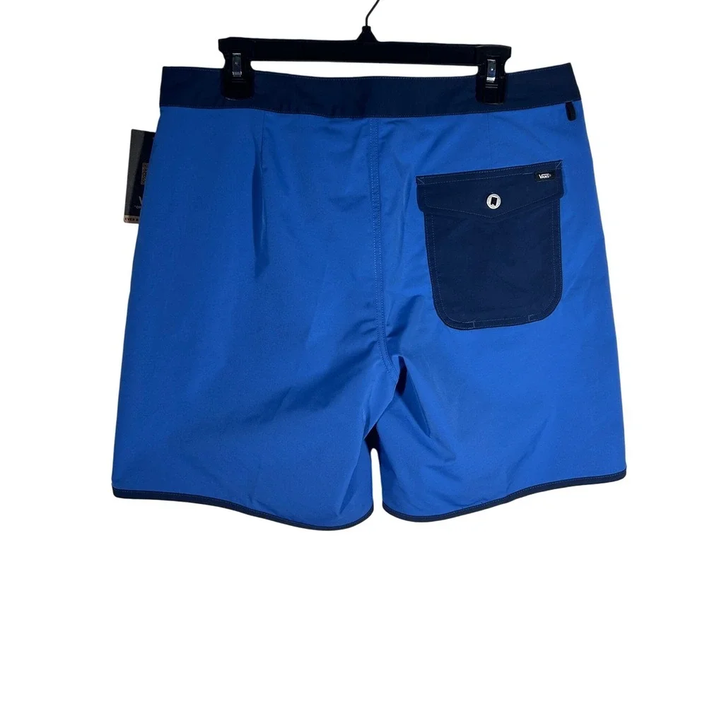 Vans Ever Ride Boardshorts Blue Mens Size 32 Swim Trunks Shorts‎ New with Tags